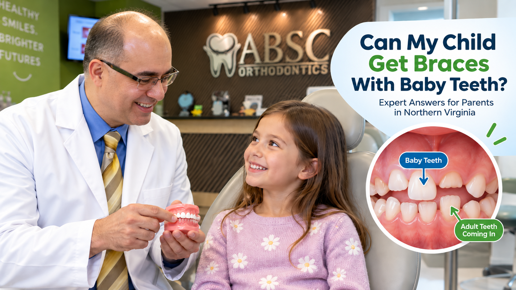 Can My Child Get Braces With Baby Teeth