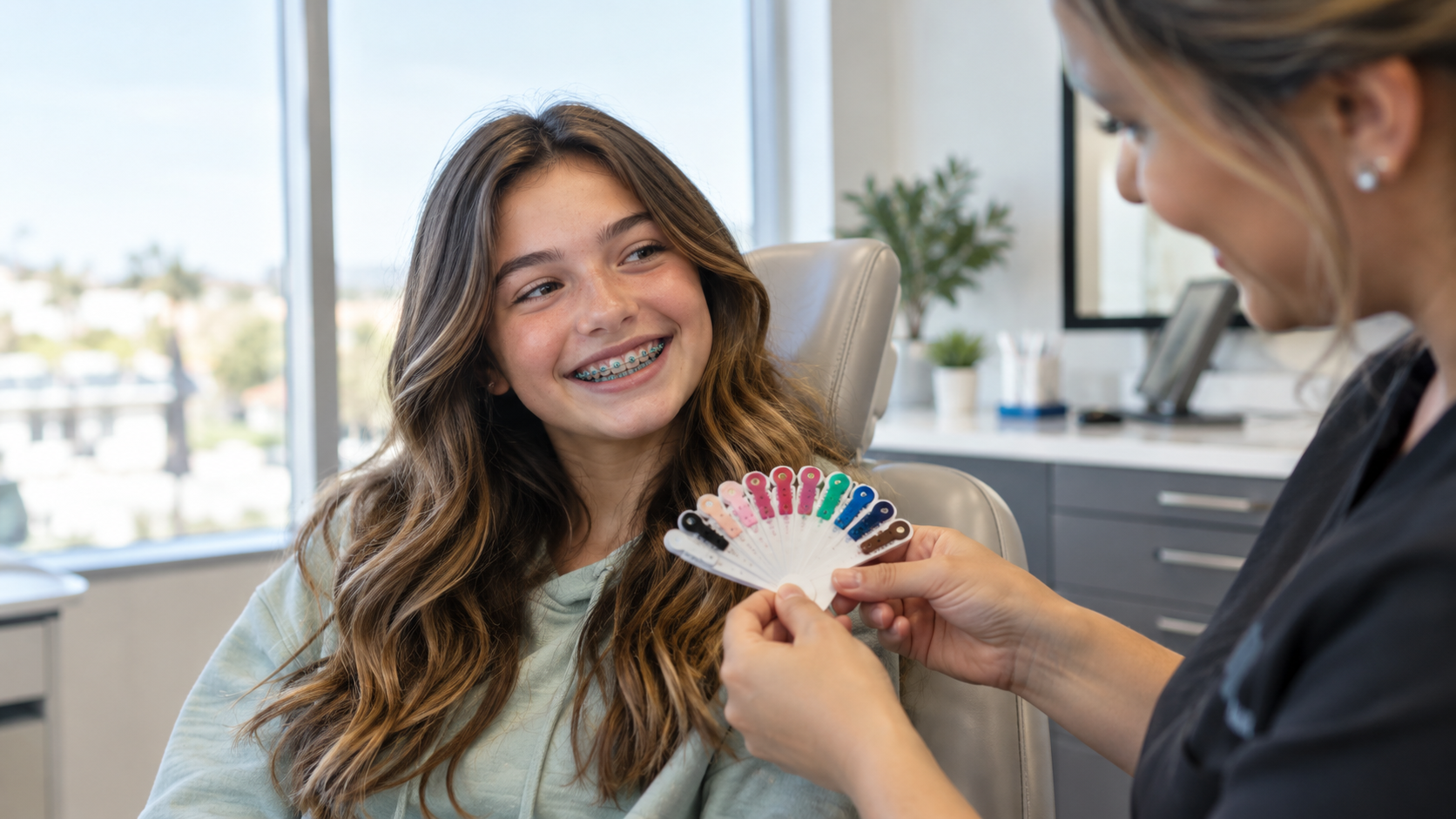 Brace Color Options of Orthodontics in Ashburn